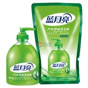 蓝月亮芦荟抑菌洗手液瓶加袋装500g+500g